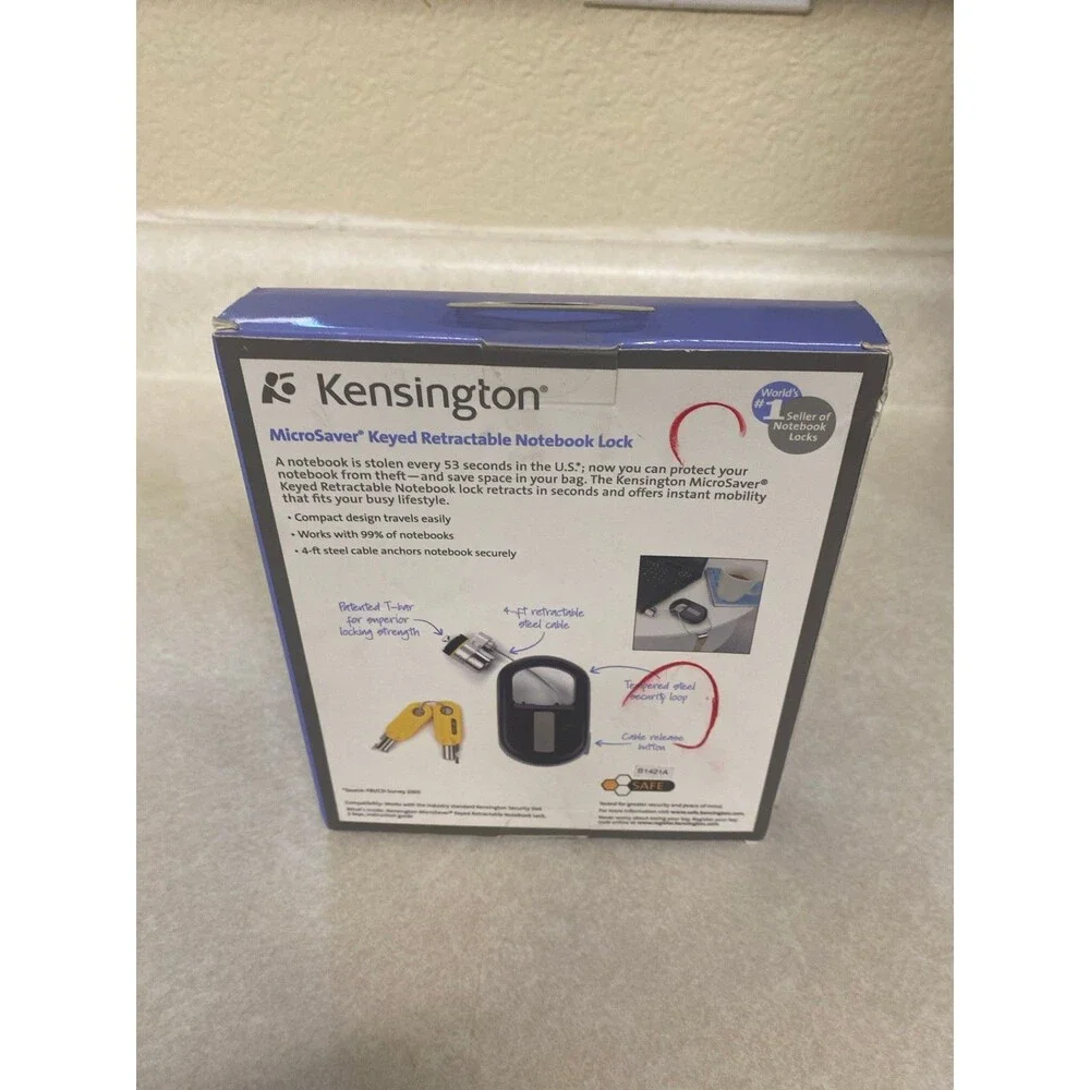 Kensington notebook lock